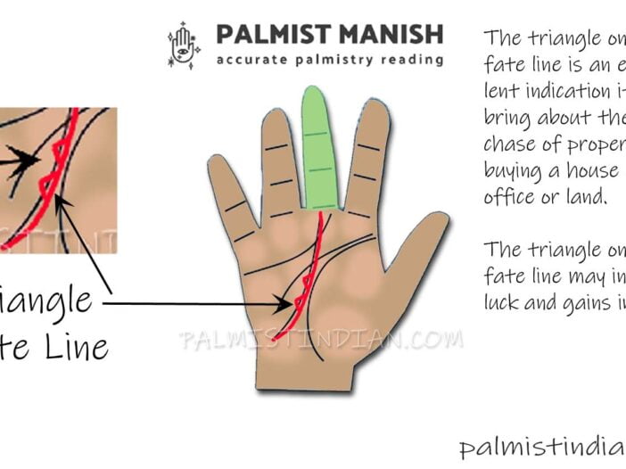 fate line palm reading